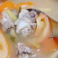 黑嘉麗在家裡尬力 的 蕃茄排骨湯(電鍋版) cooksnap