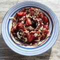 El cooksnap de Tonysantos cuando hizo Ensalada de tomate y cebolleta fresca.