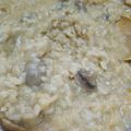 El cooksnap de Hilda de Hernández cuando hizo Risotto de champiñones.