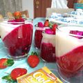 Cooksnap dari syar untuk resep Puding Buah Naga Lapis Susu