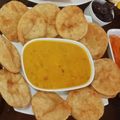 Yashal Ahmad's cooksnap of when they made Khasta Kachori.