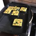 El cooksnap de coty99 cuando hizo Tarta de zapallitos, zanahoria y berenjena con masa casera.