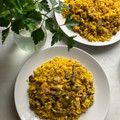 El cooksnap de @tesa.cuina cuando hizo Paella de pollo, habas y alcachofas.