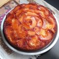 El cooksnap de Dulce Elune (Laura) cuando hizo Torta invertida de manzana.