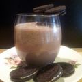 Armilie's cooksnap of when they made Oreo milkshake.