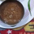 Mony jain का कुकस्नैप जब उन्होंने चटपटे छोले बनाया था।