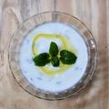 El cooksnap de Mate Amargo 🧉🍪 cuando hizo 🌿Salsa de yogur y menta - Para falafel, shawarma, kebbab, o simplemente como aliño de ensaladas 🌿.
