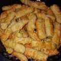 Németh-Simon Napsugár Cooksnap-ja, amikor elkészítette a(z) Sajtos rúd receptet.