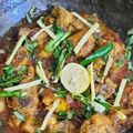 Farzana Memon 's cooksnap of when they made Peshawari Charsi Chicken Karahi.