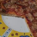 El cooksnap de Anuka cuando hizo Masa para pizza de bacon y champiñones.