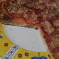 El cooksnap de Anuka cuando hizo Masa para pizza de bacon y champiñones.