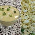 El cooksnap de Marina I. Blanck cuando hizo Crema de puerros (vichyssoise).