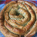 El cooksnap de Martíviri cuando hizo Skanopita ( pastelGriego de espinacas).