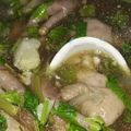 Cooksnap Tipah Tertipu semasa beliau membuat Sup Ayam Ala Thai.