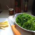 El cooksnap de Gabriela cuando hizo Muffins/Buñuelos de lechuga integrales.
