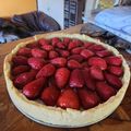 El cooksnap de Roxana Pedraza cuando hizo Tarta de frutilla.