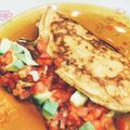 El cooksnap de lcv99_99 cuando hizo Omelette de tomate y palta.