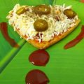 Lisha Ghosh's cooksnap of when they made লাভ-পিৎজা (Love pizza recipe in bengali).