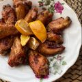 Cooksnap Joanneezah Neezm semasa beliau membuat Baked Garlic Lemon Wings.