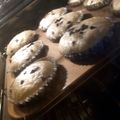 El cooksnap de Valeria P cuando hizo Muffins de banana con chips de chocolate 🍌🍫.