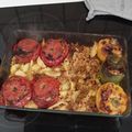 Eιρηνη Θεοφιλα's cooksnap of when they made 🍅 Ντομάτες και 🌶️ πιπεριές γεμιστές με κιμά μοσχαρίσιο.
