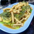 Cooksnap dari Dinda Permata Sari untuk resep Tahu Bayam Shimeji ALA RESTO