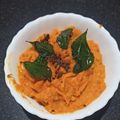 Jigna Patel's cooksnap of when they made રેડ ચટણી (Red Chutney Recipe In Gujarati).