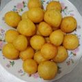 Cooksnap dari Dini untuk resep Bola bola ubi kopong