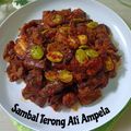 Cooksnap dari Rahma_Bunda Radit & Rafa untuk resep Sambal Terong Ati Ampela