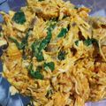 Cooksnap dari Sri Purwati untuk resep Ayam suwir rica-rica kemangi pedas