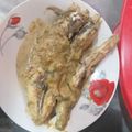 El cooksnap de Rosanny Yissel Duran cuando hizo Filete de pescado en salsa cremosa de ajo.