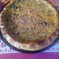El cooksnap de Juana Urquia cuando hizo Tarta de zapallitos y berenjenas 🍆.