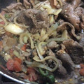 El cooksnap de Lilia Pérez cuando hizo Hígado encebollado.
