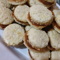 El cooksnap de Macarena cuando hizo 🍘 Galletitas pepas de avena, coco y dulce de leche 🍘.