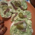 El cooksnap de Estel-la cuando hizo Baguette con guacamole y anchoas.