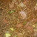 El cooksnap de jennifermaganda cuando hizo Lentejas al chipotle.