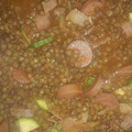 El cooksnap de jennifermaganda cuando hizo Lentejas al chipotle.