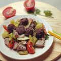 Cooksnap của Hannah’s Kitchen khi họ làm theo món Dồi Trường Xào Cải Chua