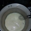 El cooksnap de Katherine Subiaut cuando hizo Salsa bechamel.