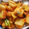 Amrita Chakroborty 's cooksnap of when they made Bread Upma.