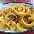 El cooksnap de claudia beatriz Alberto cuando hizo Aros de cebolla fritos.