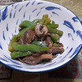 El cooksnap de misesma cuando hizo Setas shiitake con pimiento verde y salsa de soja.
