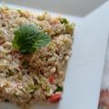 Charu Aggarwal का कुकस्नैप जब उन्होंने पुदीना चावल (Pudina Chawal recipe in Hindi) बनाया था।