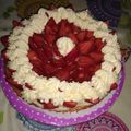 El cooksnap de Claudia Alejandra Ortega cuando hizo Tarta De Frutilla Fácil🍓🍰.