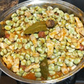 El cooksnap de Francisco Aguilar cuando hizo Habas a la catalana.