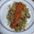 El cooksnap de MariadeGrazia cuando hizo Falso arroz de coliflor con setas, tomate y huevo a la plancha.
