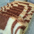 Cooksnap dari Bo A Bo untuk resep Ogura cake zebra with coconut milk