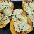 El cooksnap de Sandra Bartolomeo cuando hizo Zapallo anco relleno.