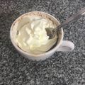 El cooksnap de Micaela Lazarte cuando hizo Torta en taza de leche condensada o ricota o queso crema en microondas.