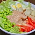 Cooksnap dari jrylie untuk resep Salad with Roasted Sesame Dressing